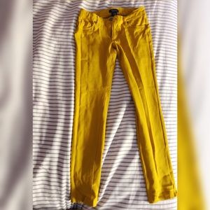 Mustard Skinny Pants Size Medium